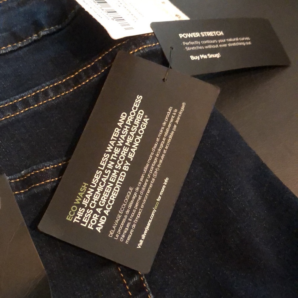 Plus size silver jeans - Picture 3 of 7